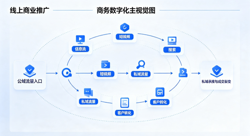 确山县线上商业推广怎么做？全域流量闭环搭建与低成本转化实战指南